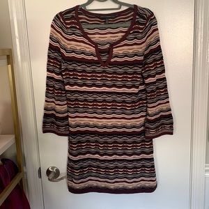 🤎Long multi color sweater